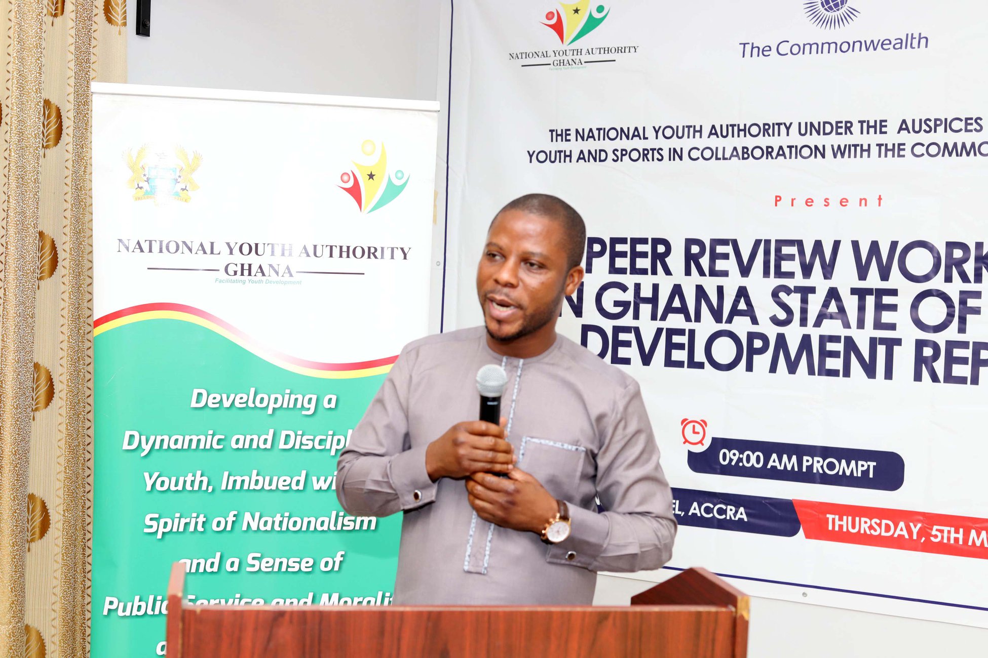 CEO Of NYA at the stakeholders review