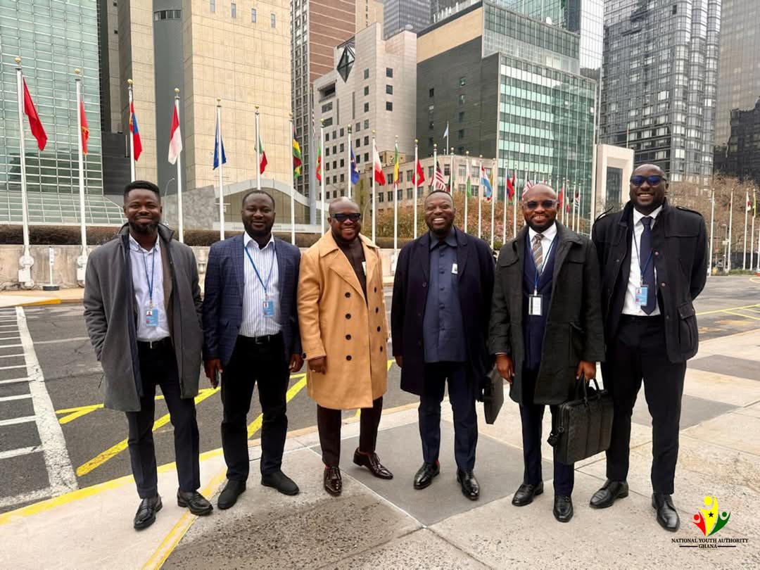 Minister for Youth Development,NYA CEO Represent Ghana at ECOSOC 2025
