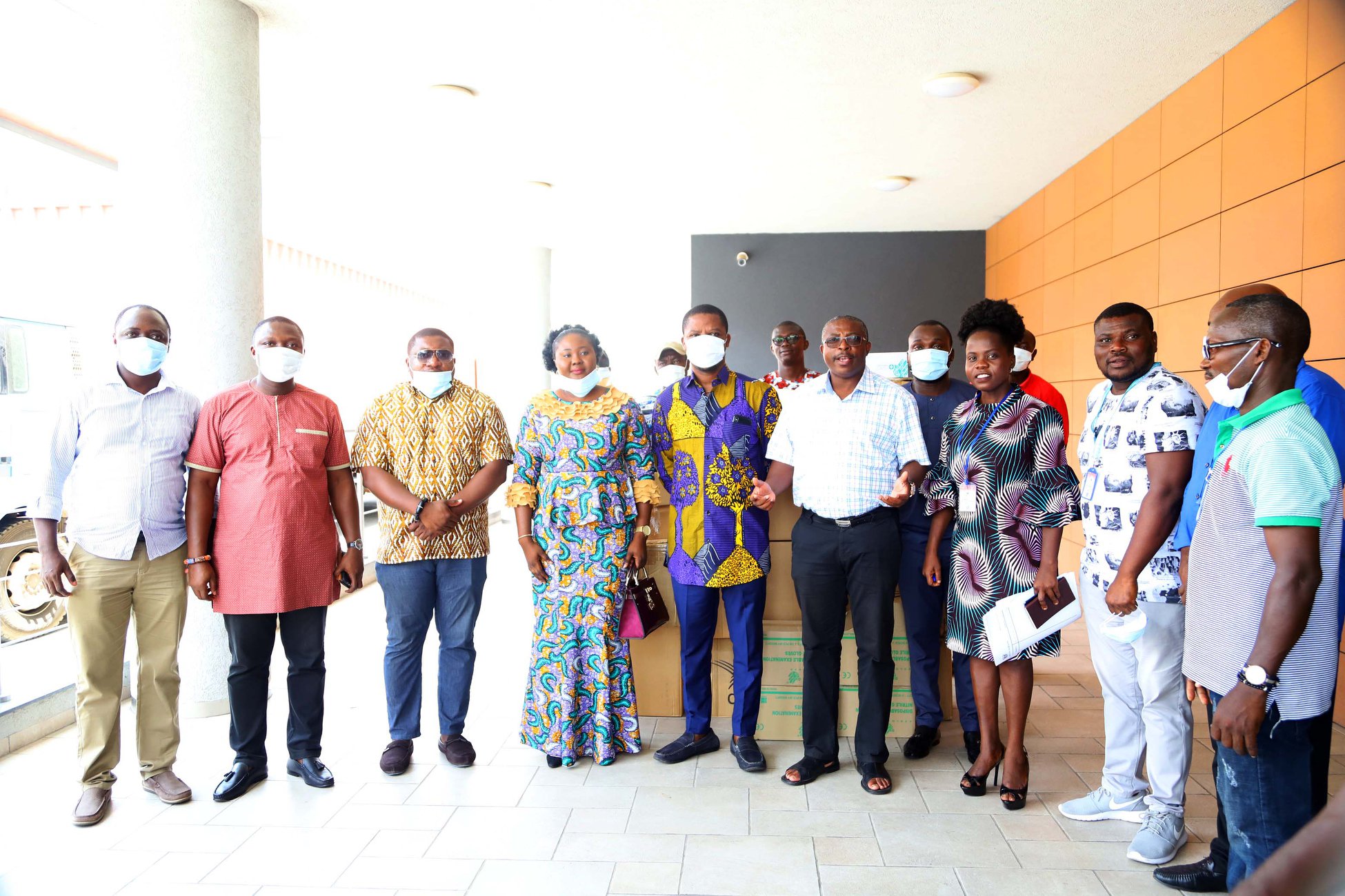 CEO of NYA donates to ministry of Health Ghana