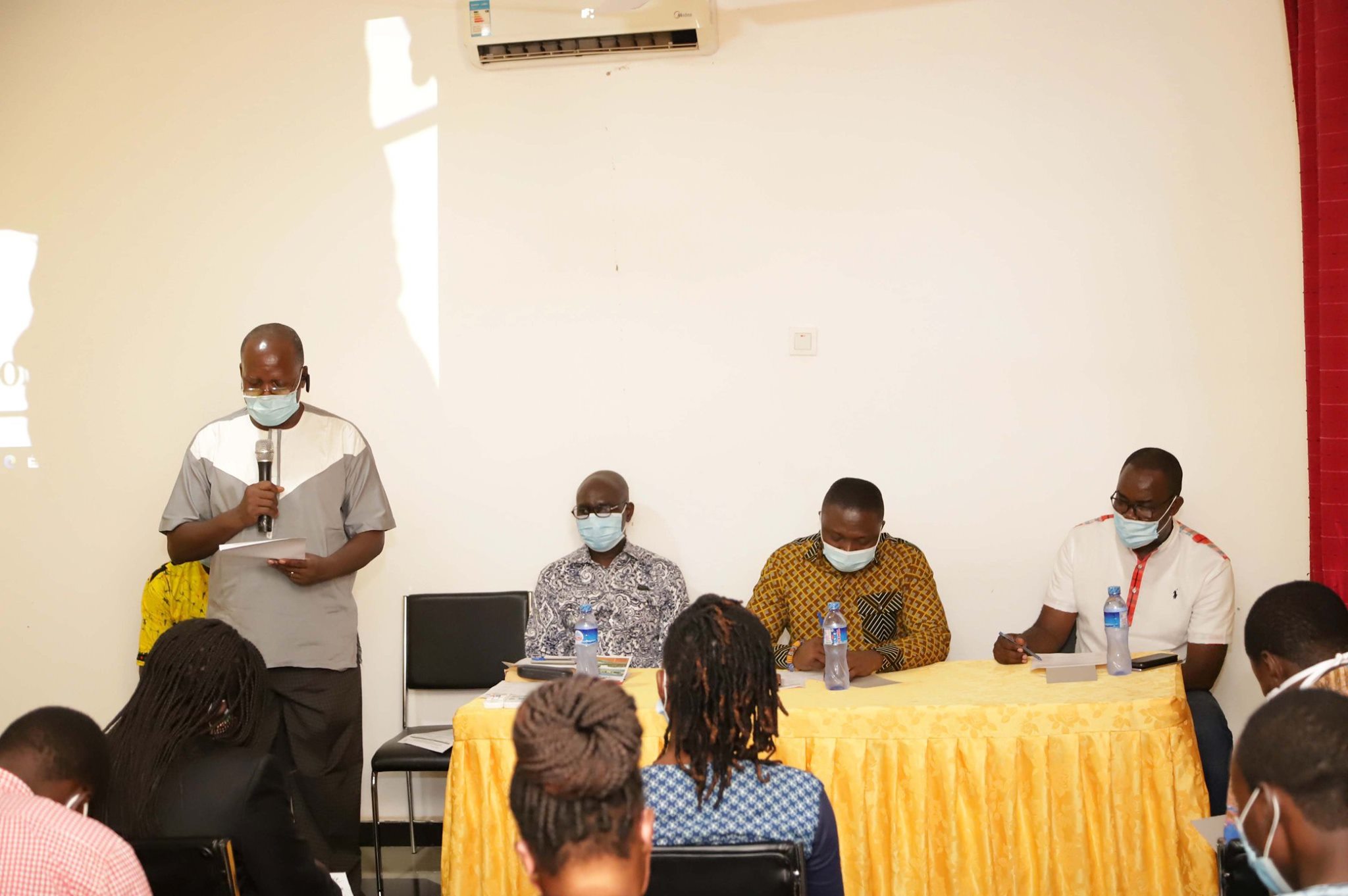 A one-day orientation for staff of the Upper East Regional and District directorates of the National Youth Authority